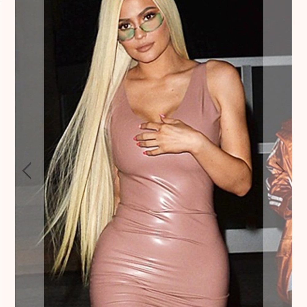 Vex Pink Latex Dress